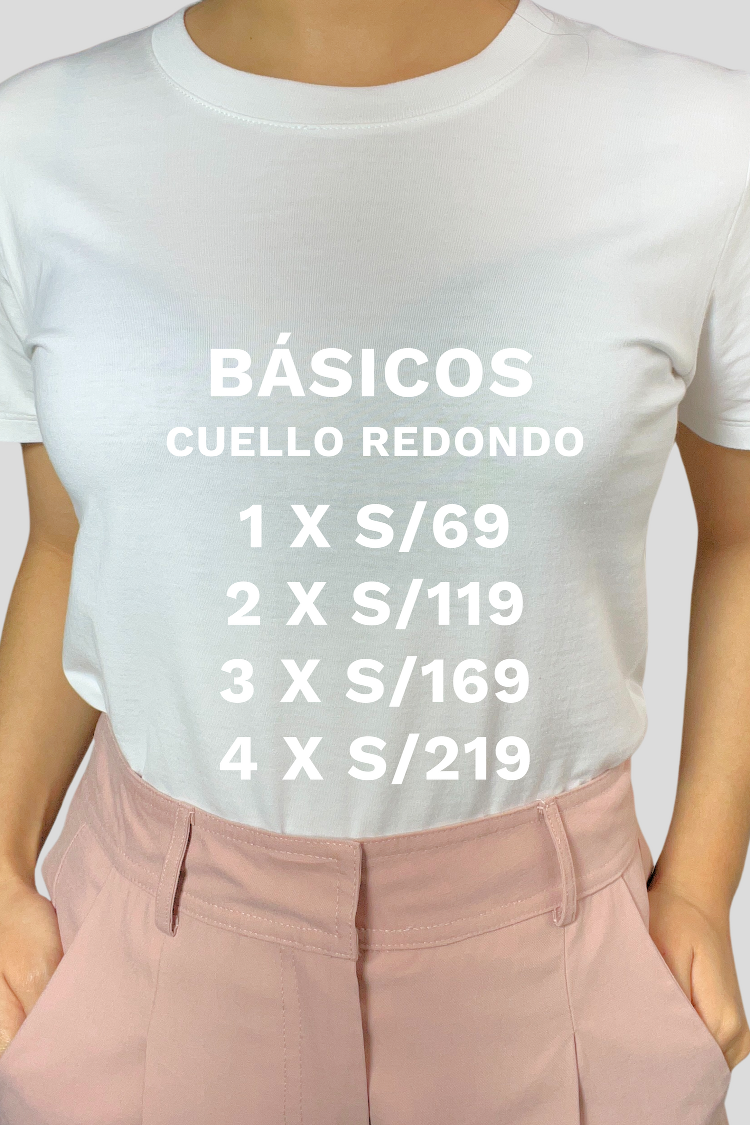 Pack de Básicos Cuello Redondo