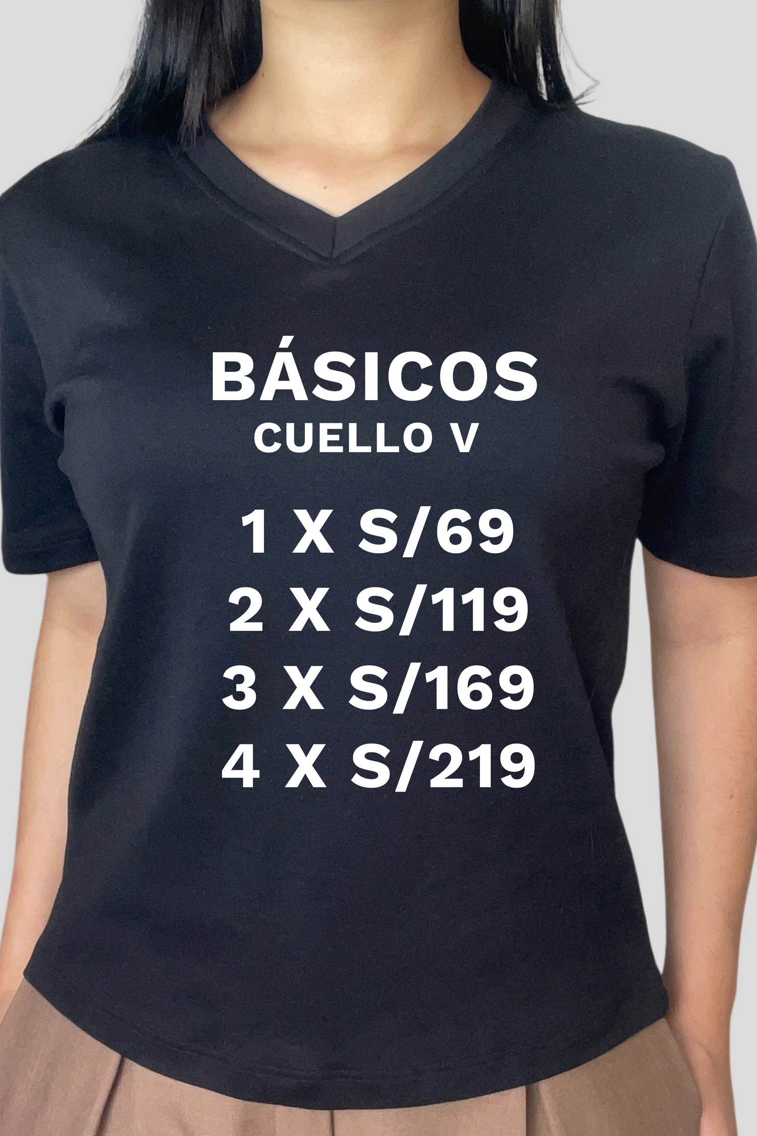 Pack de Básicos Cuello V