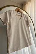 Polo Básico Petite Emma - Perla