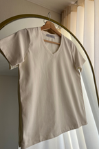 Polo Básico Petite Emma - Perla