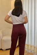 Pantalón Petite Dana - Borgoña