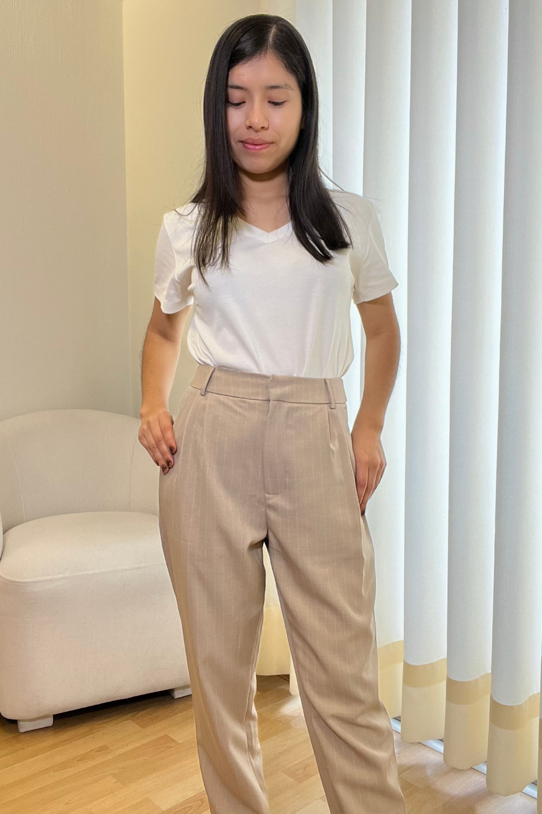 Pantalón Petite Dana - Beige