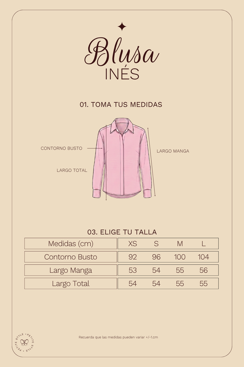 Blusa Petite Inés - Rosa - PREVENTA