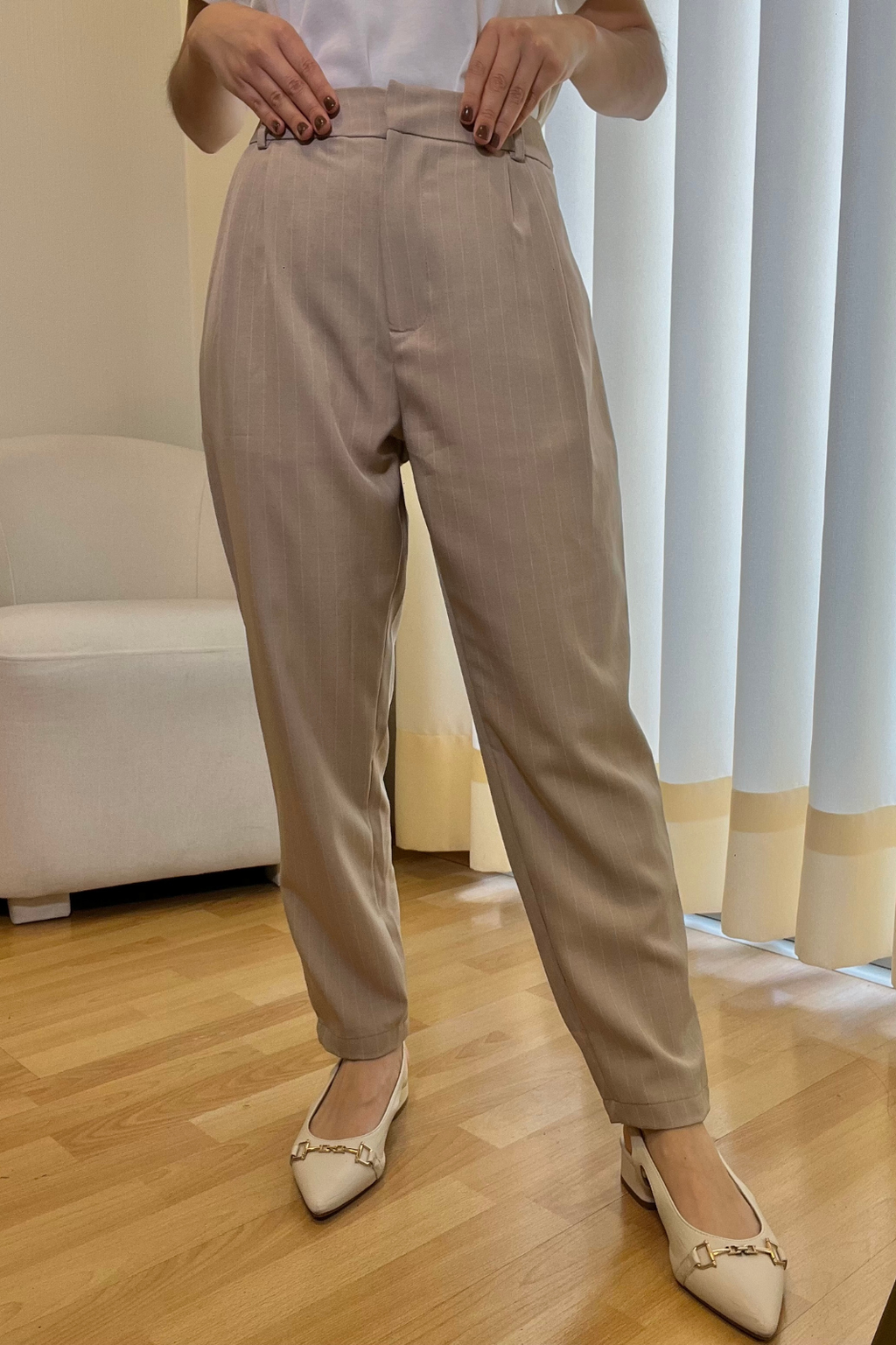 Pantalón Petite Dana - Beige