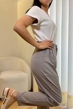 Pantalón Petite Dana - Plomo