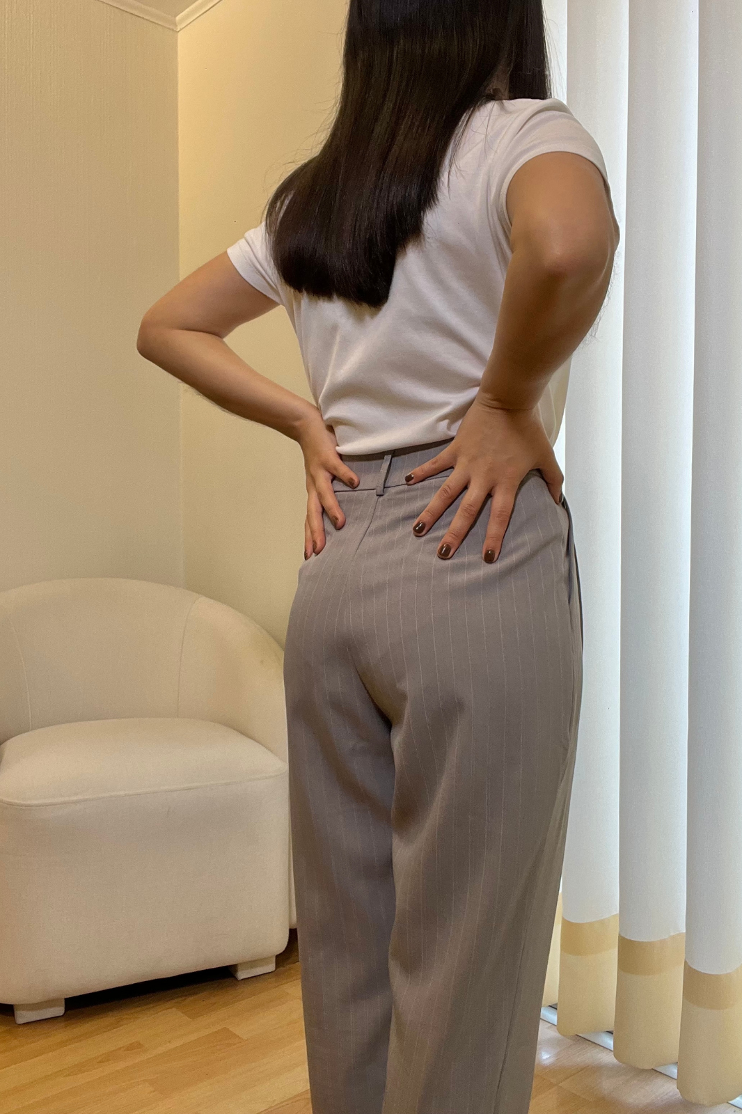 Pantalón Petite Dana - Plomo