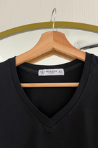 Polo Básico Petite Emma - Negro