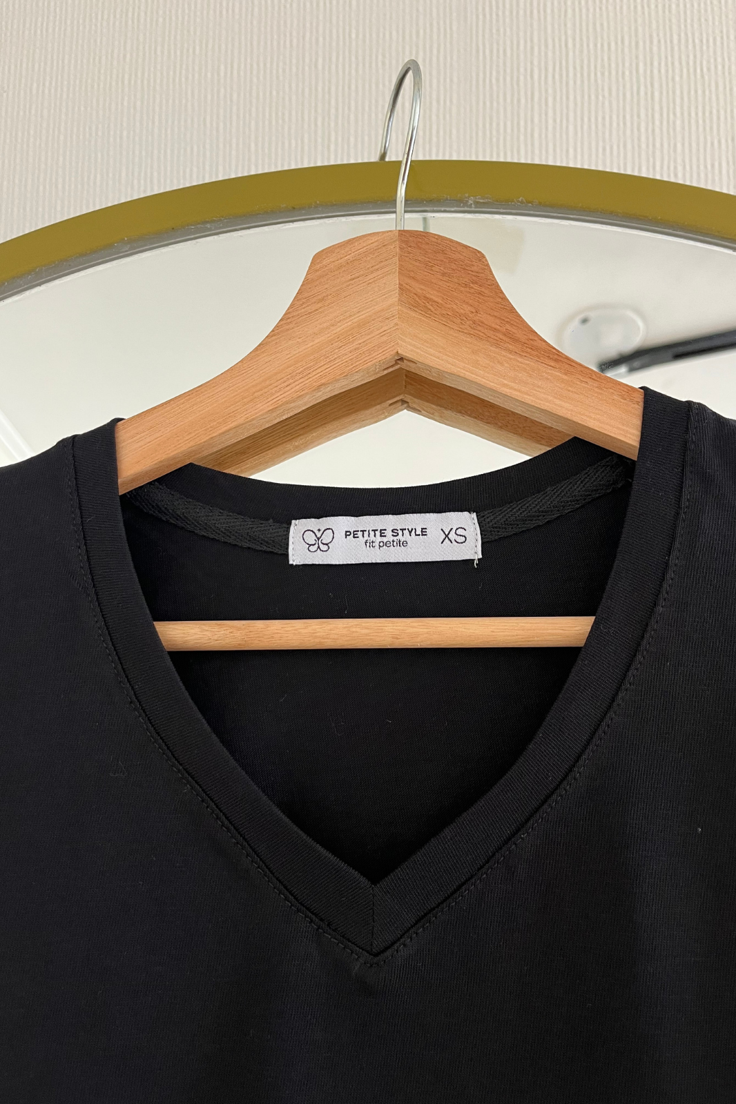 Polo Básico Petite Emma - Negro
