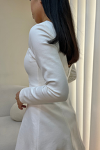 Vestido Petite Belén - Perla