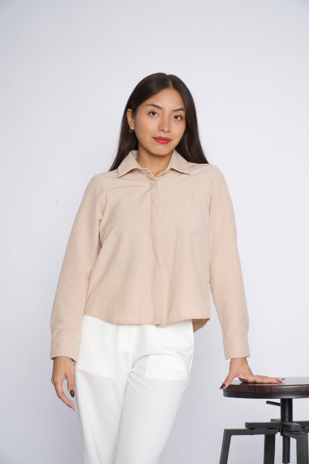 Blusa Petite Inés - Beige - PREVENTA