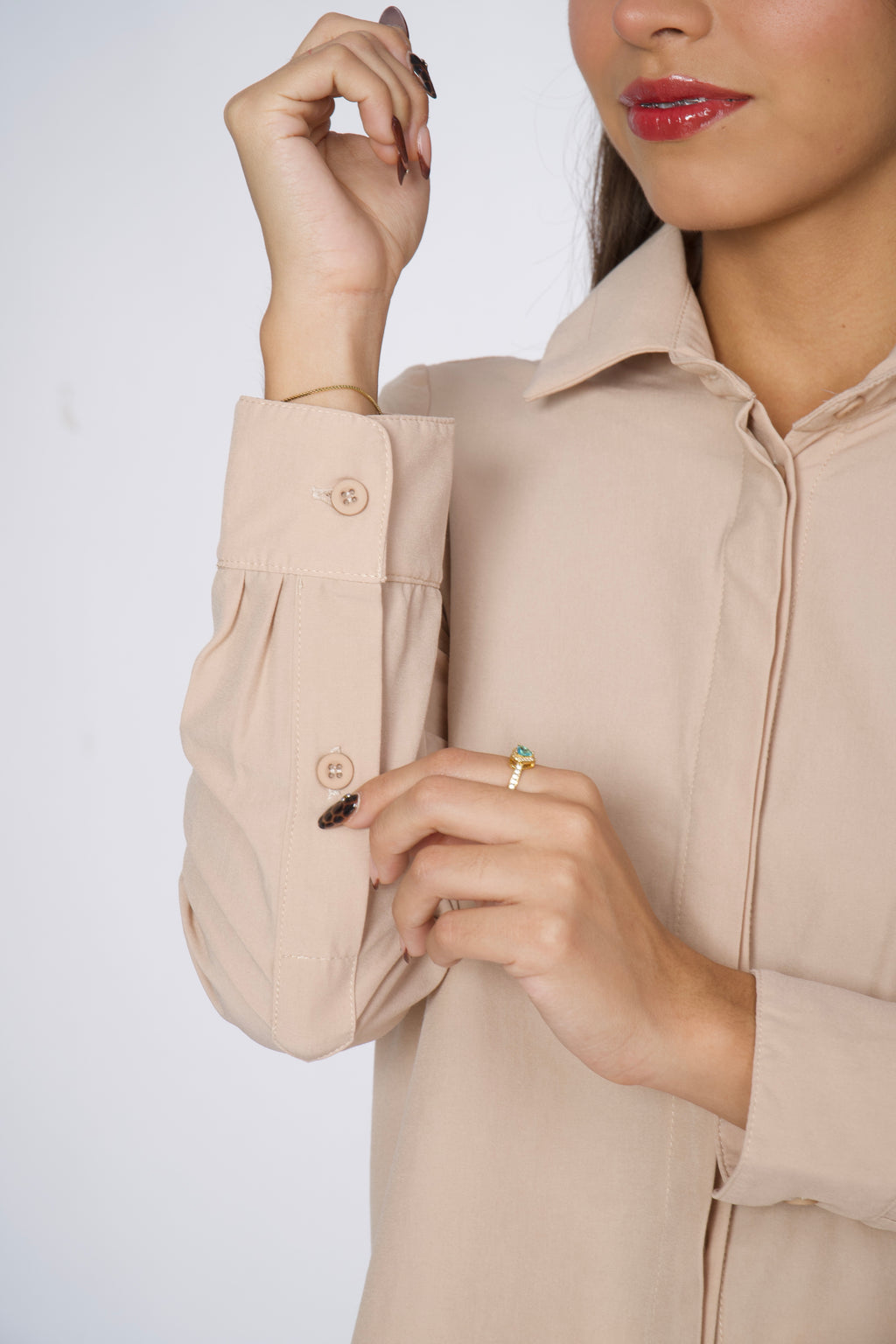 Blusa Petite Inés - Beige - PREVENTA