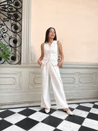 Pantalón Petite Swift - Perla