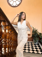 Pantalón Petite Swift - Perla