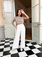 Pantalón Petite Swift - Perla