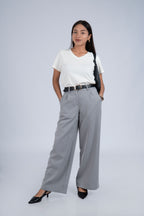 Pantalón Petite María - Plomo