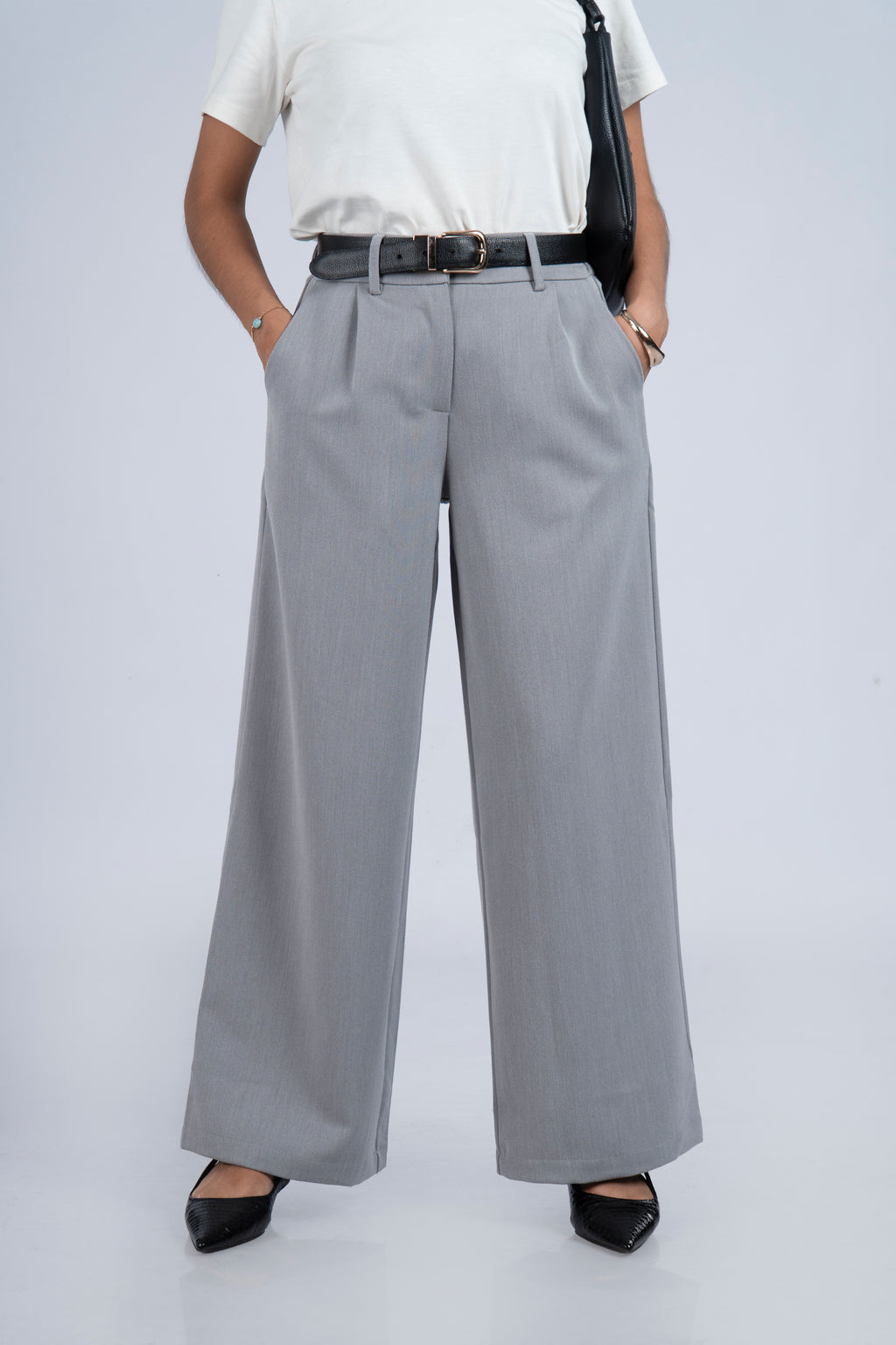 Pantalón Petite María - Plomo
