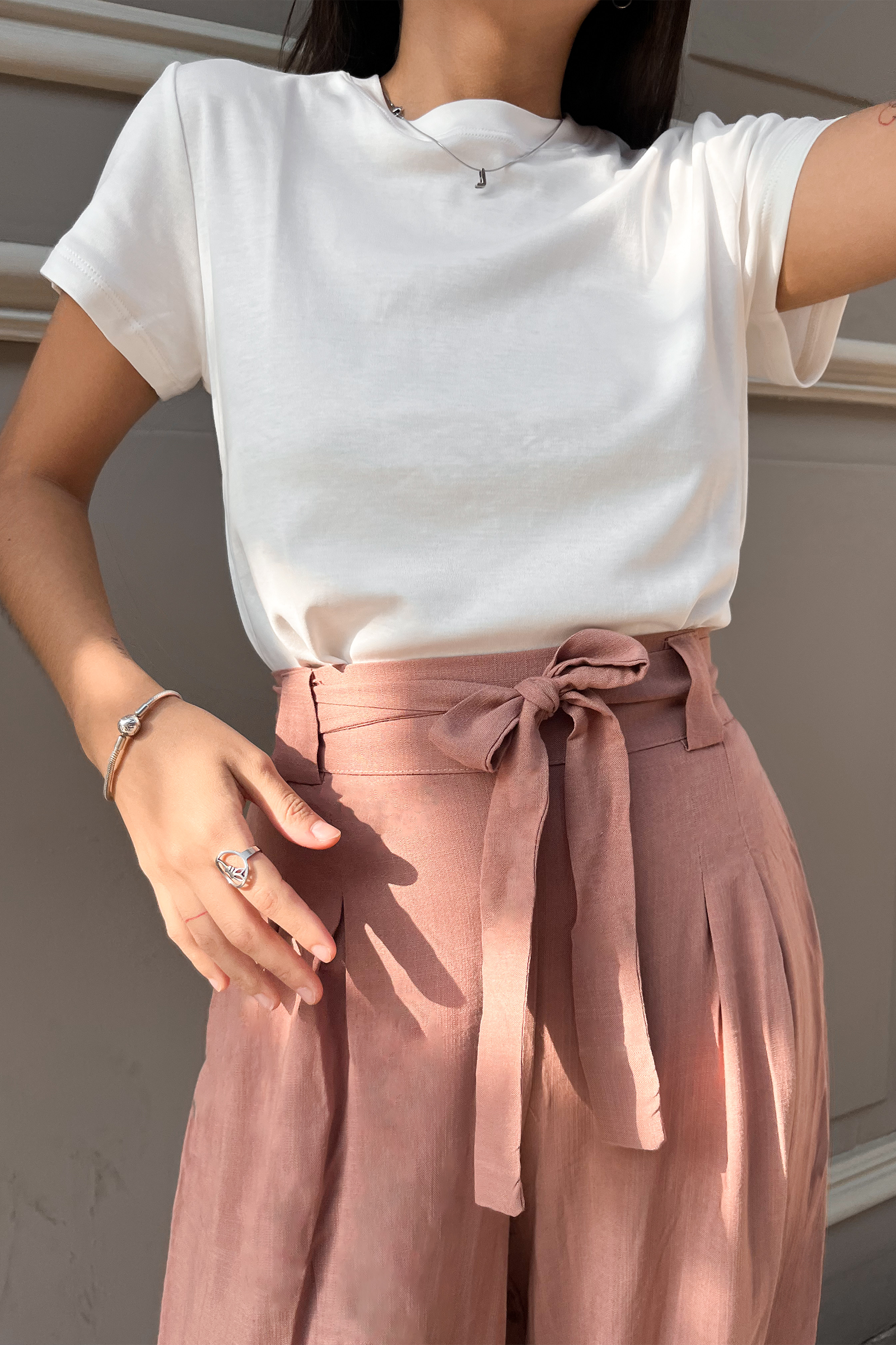 Pantalón Petite Julieta - Marrón