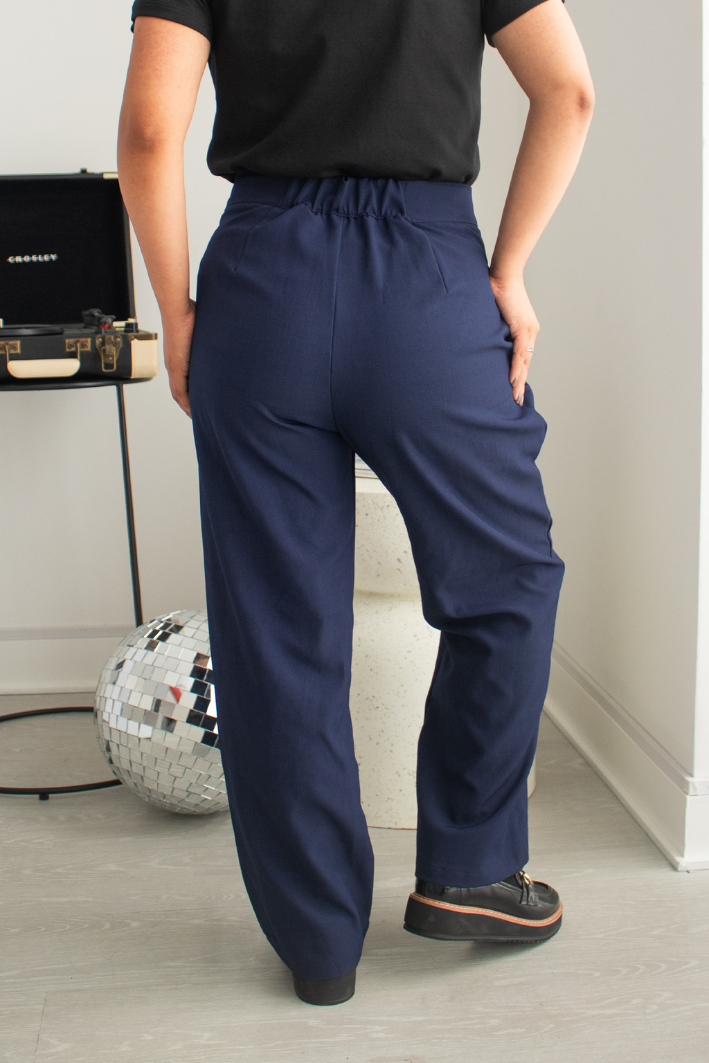 Pantalón Petite Olivia - Azul