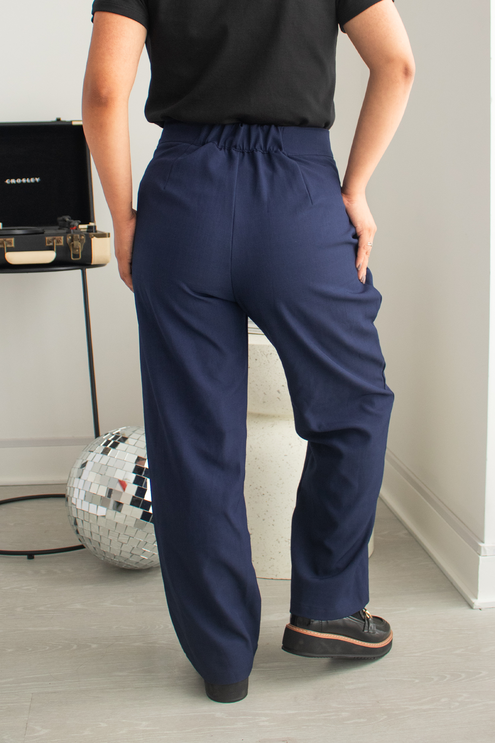 Pantalón Petite Olivia - Azul