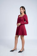 Vestido Petite Belén - Vino