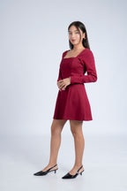 Vestido Petite Belén - Vino