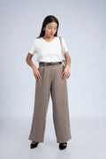 Pantalón Petite María - Mocha Mousse