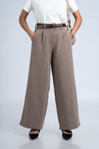 Pantalón Petite María - Mocha Mousse