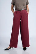 Pantalón Petite María - Vino