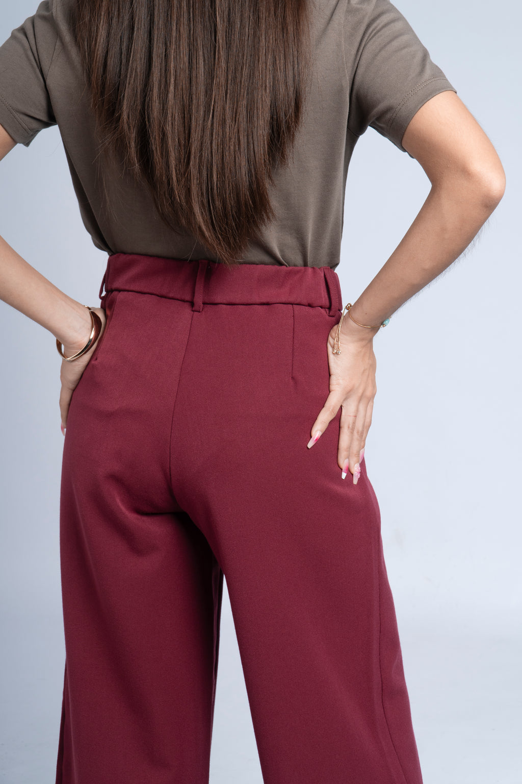 Pantalón Petite María - Vino