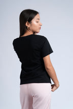 Polo Básico Petite Emma - Negro