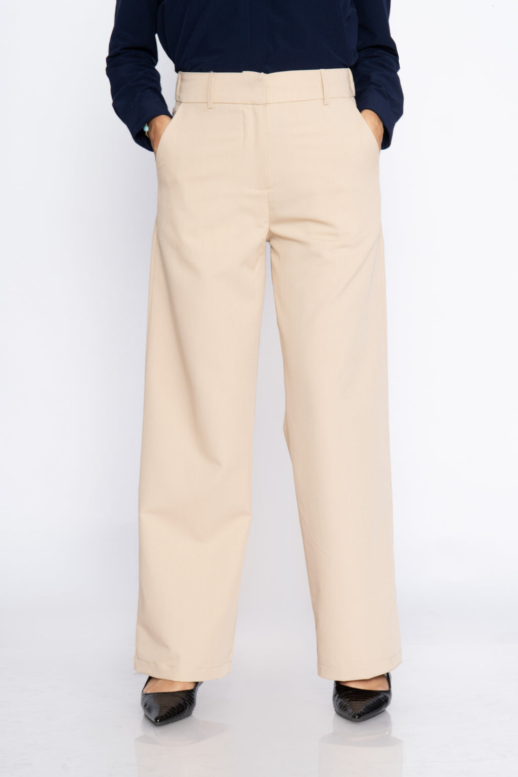 Pantalón Petite Linda - Beige