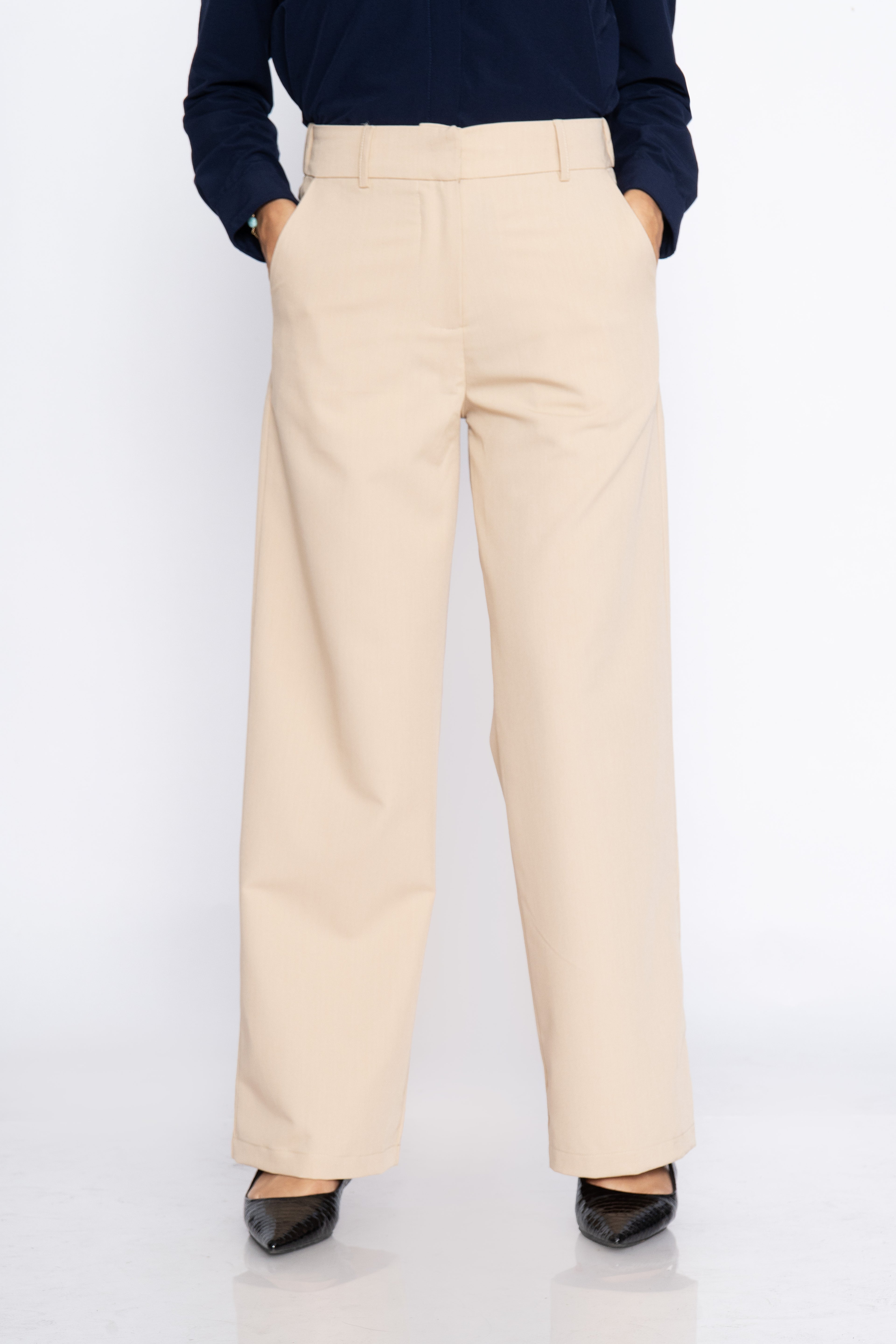Pantalón Petite Linda - Beige - PREVENTA