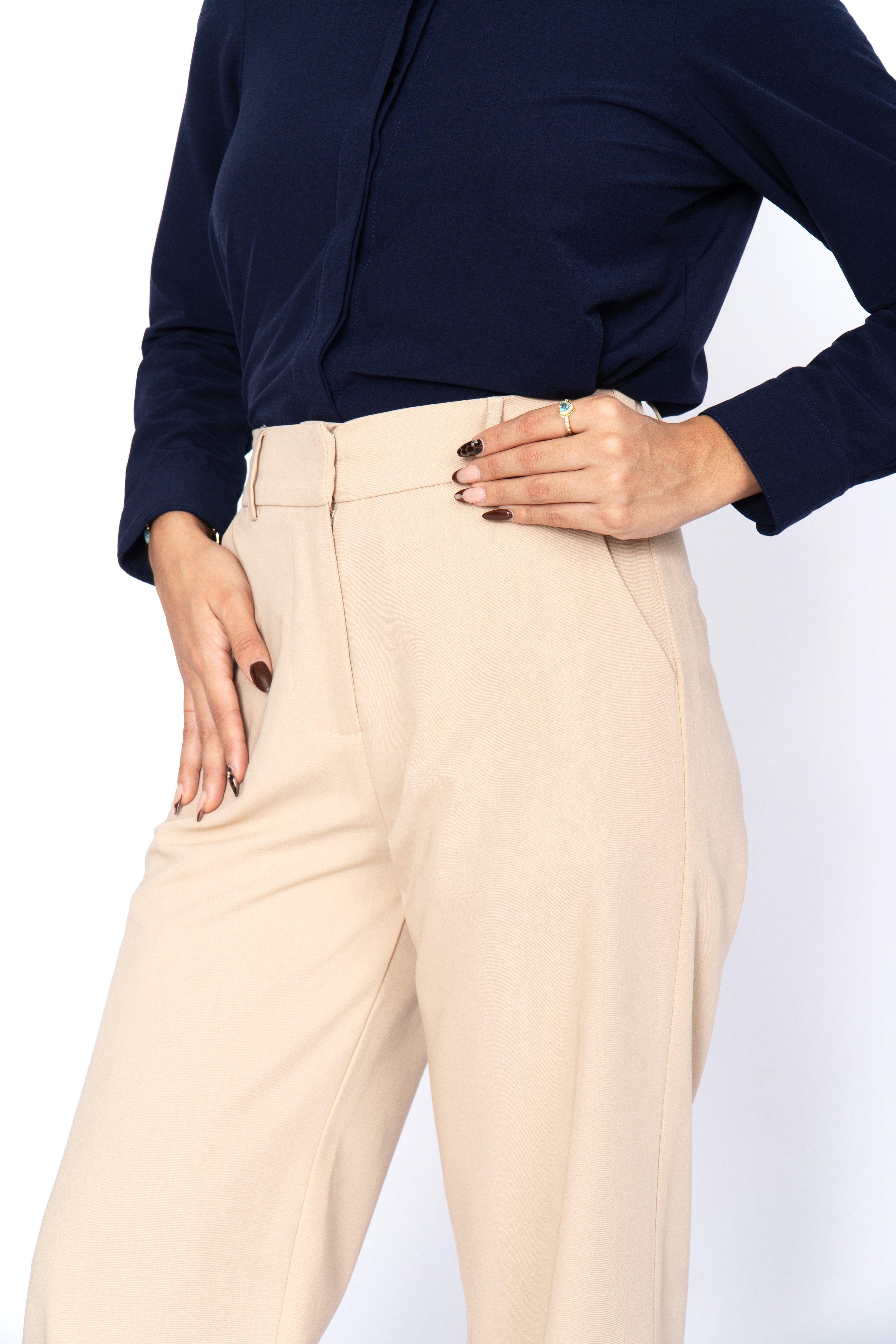 Pantalón Petite Linda - Beige - PREVENTA