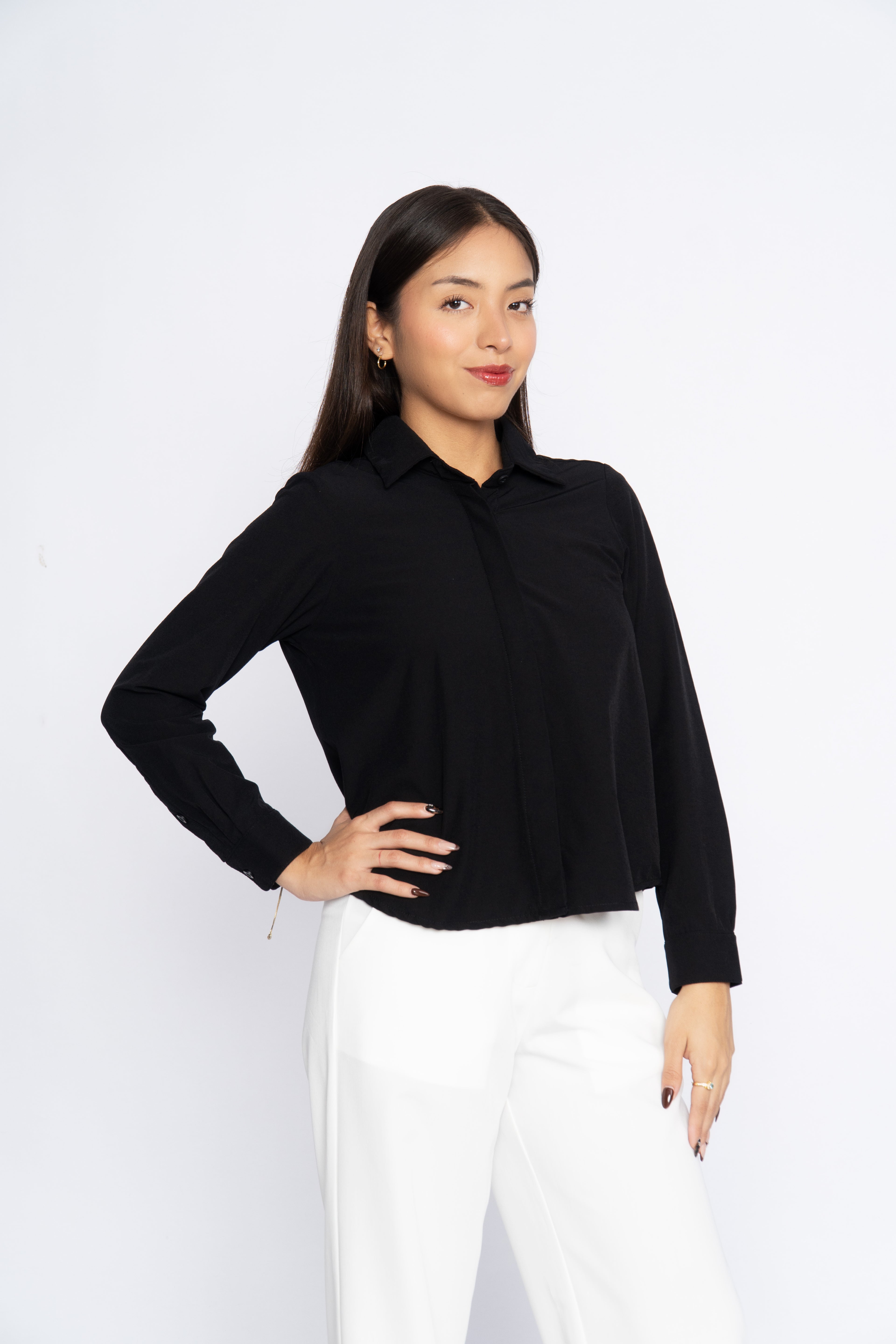 Blusa Petite Inés - Negro - PREVENTA