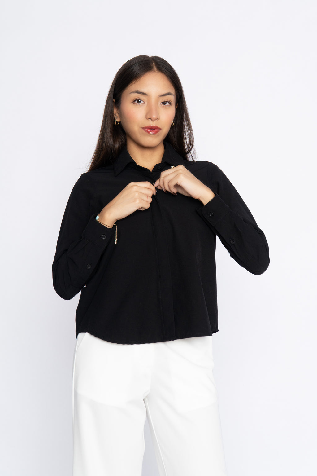 Blusa Petite Inés - Negro