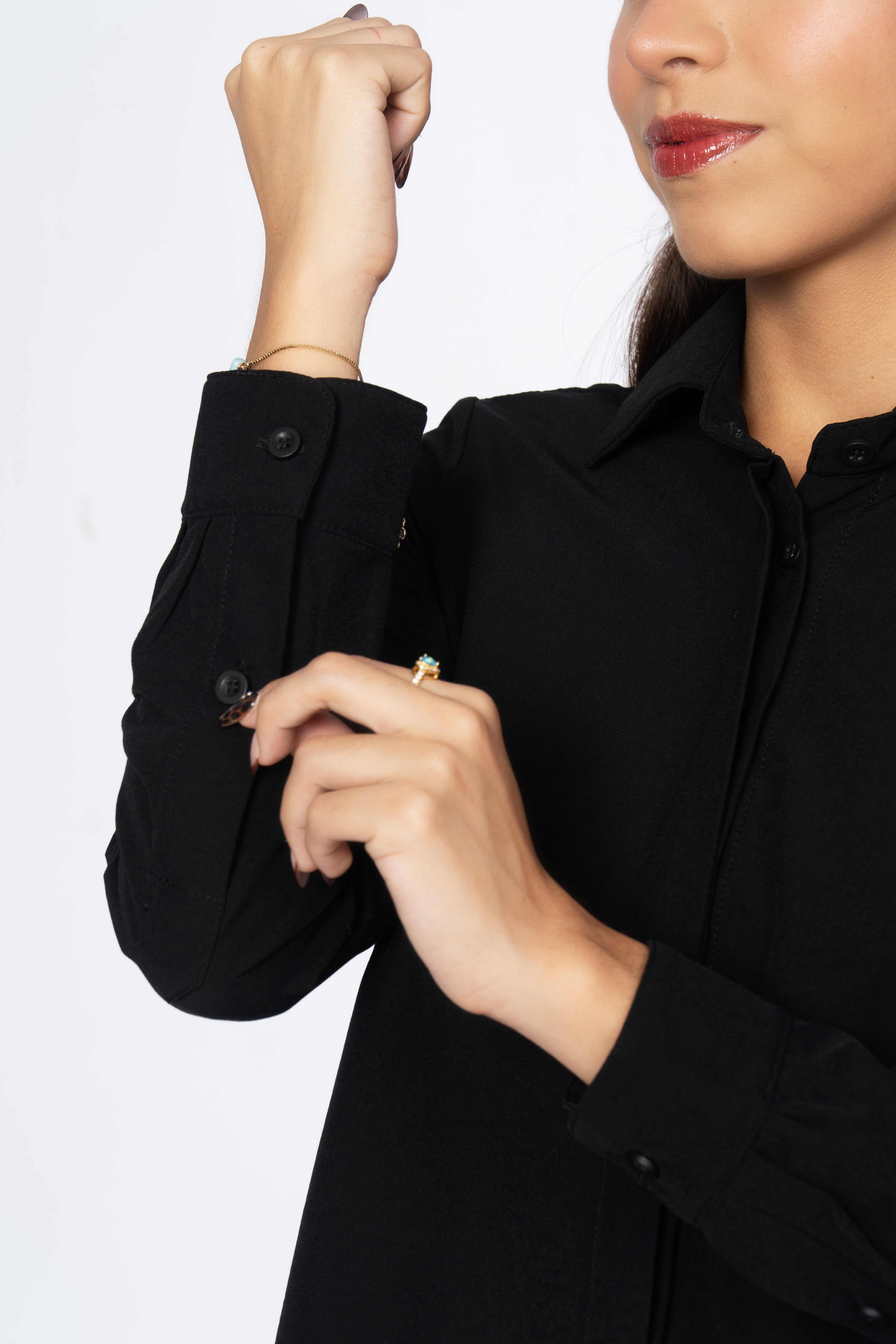 Blusa Petite Inés - Negro - PREVENTA