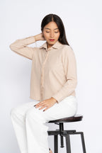 Blusa Petite Inés - Beige