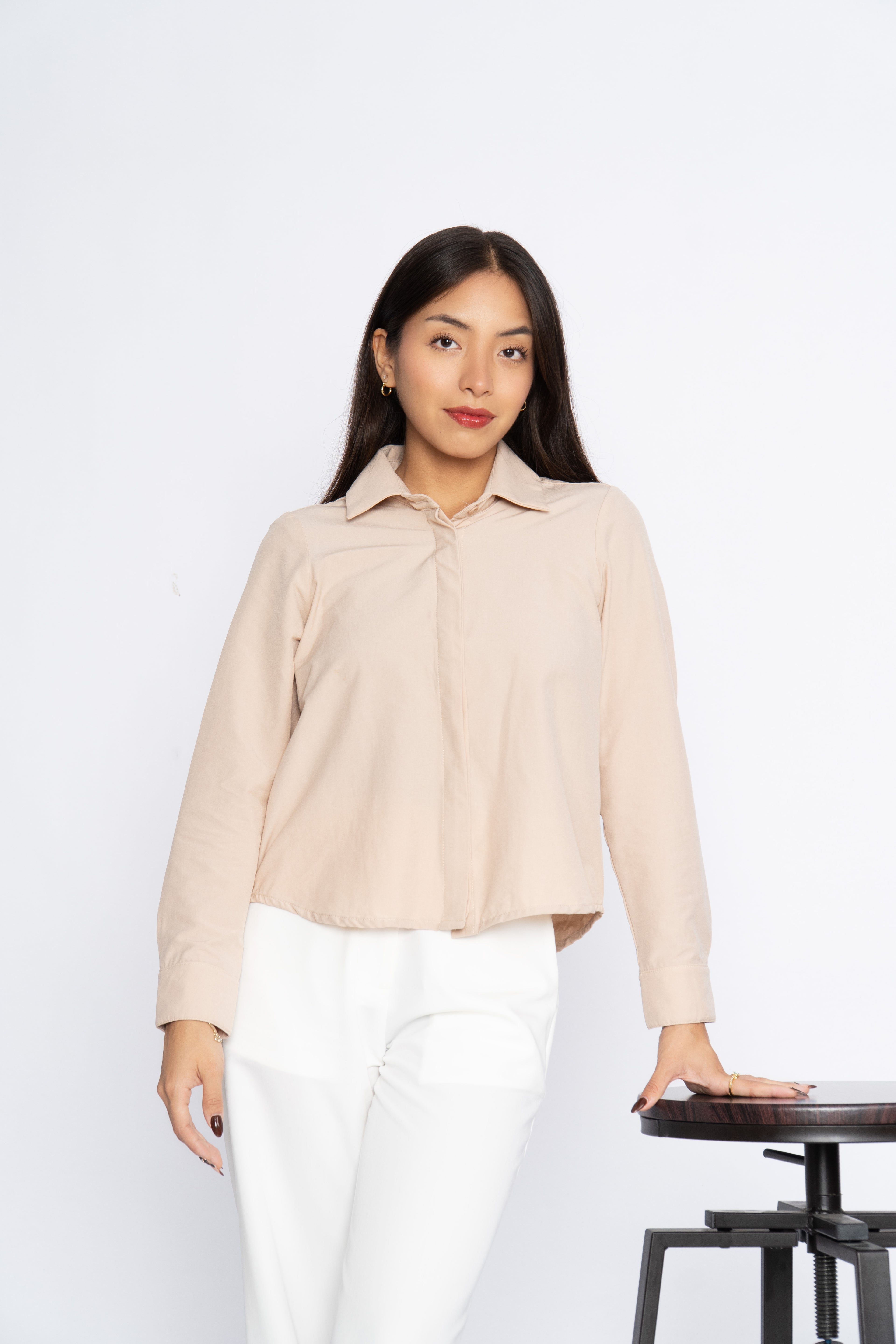 Blusa Petite Inés - Beige - PREVENTA