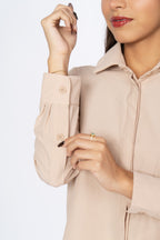 Blusa Petite Inés - Beige
