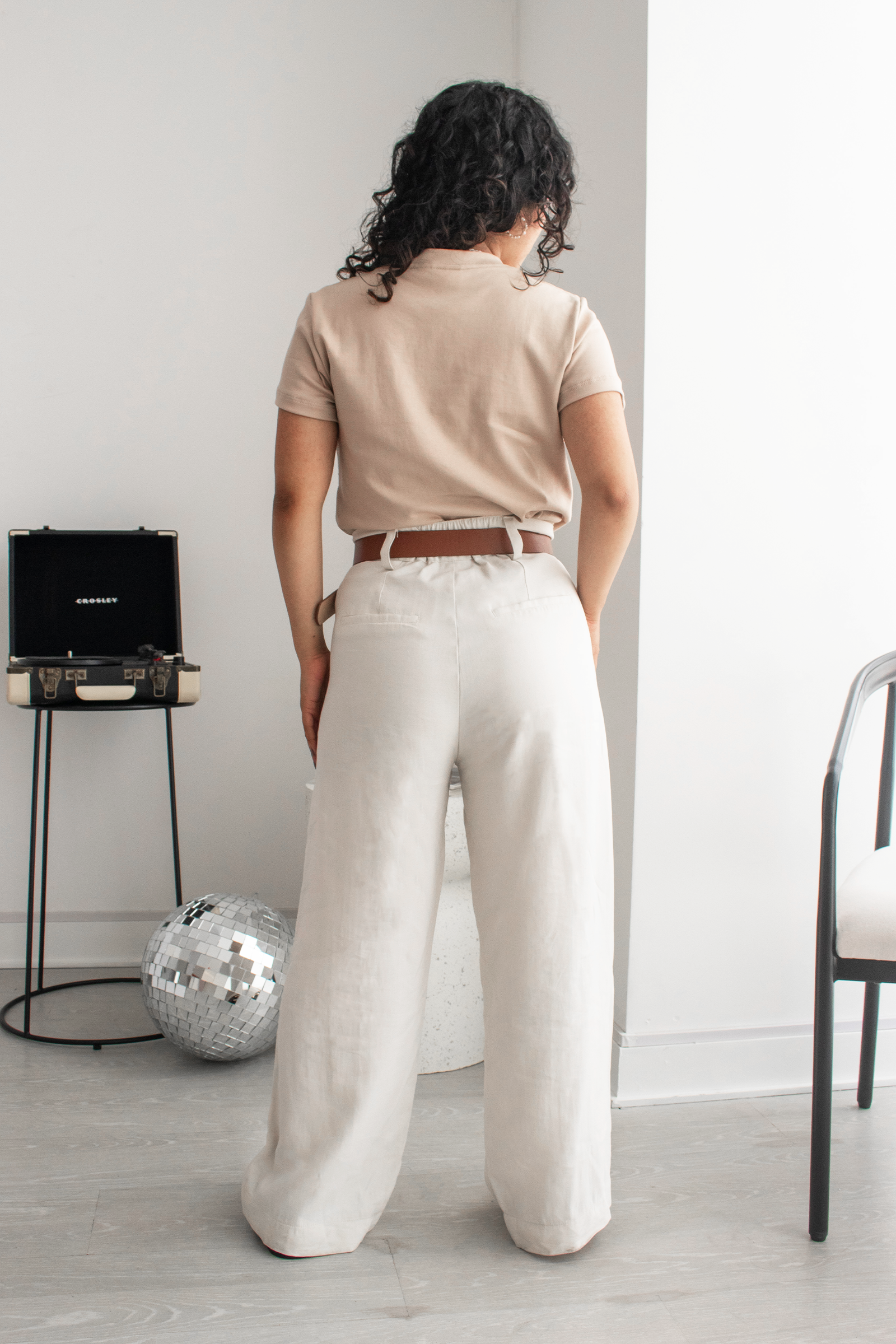 Pantalón Petite Swift - Perla