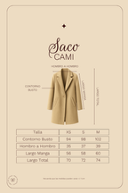 Saco Petite Cami - Beige
