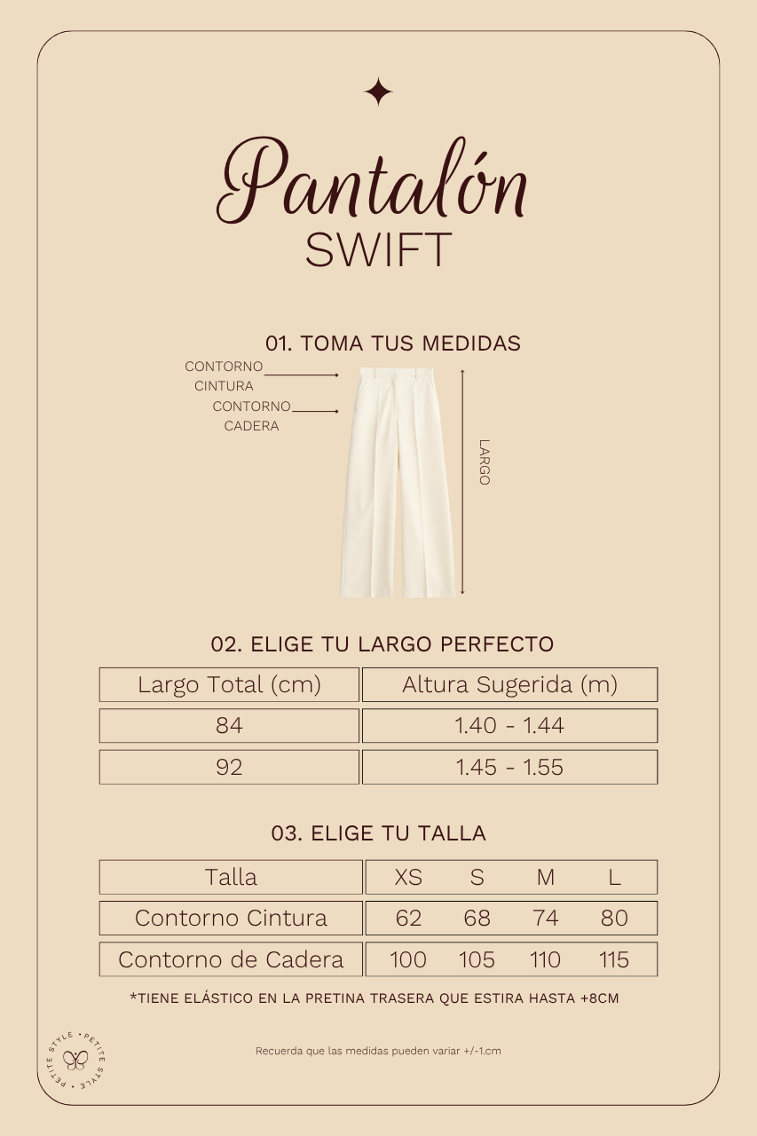 Pantalón Petite Swift - Beige
