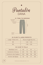 Pantalón Petite Dana - Beige